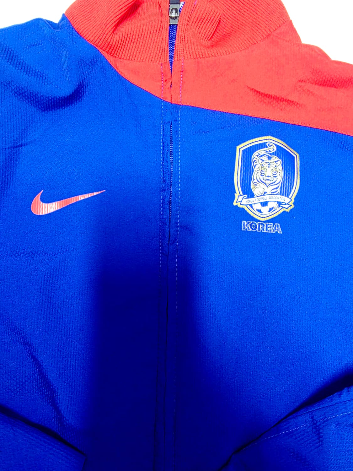 나이키 대한민국 국대 블루 레드 배색 트랙탑 져지 남자 95 상품이미지3
