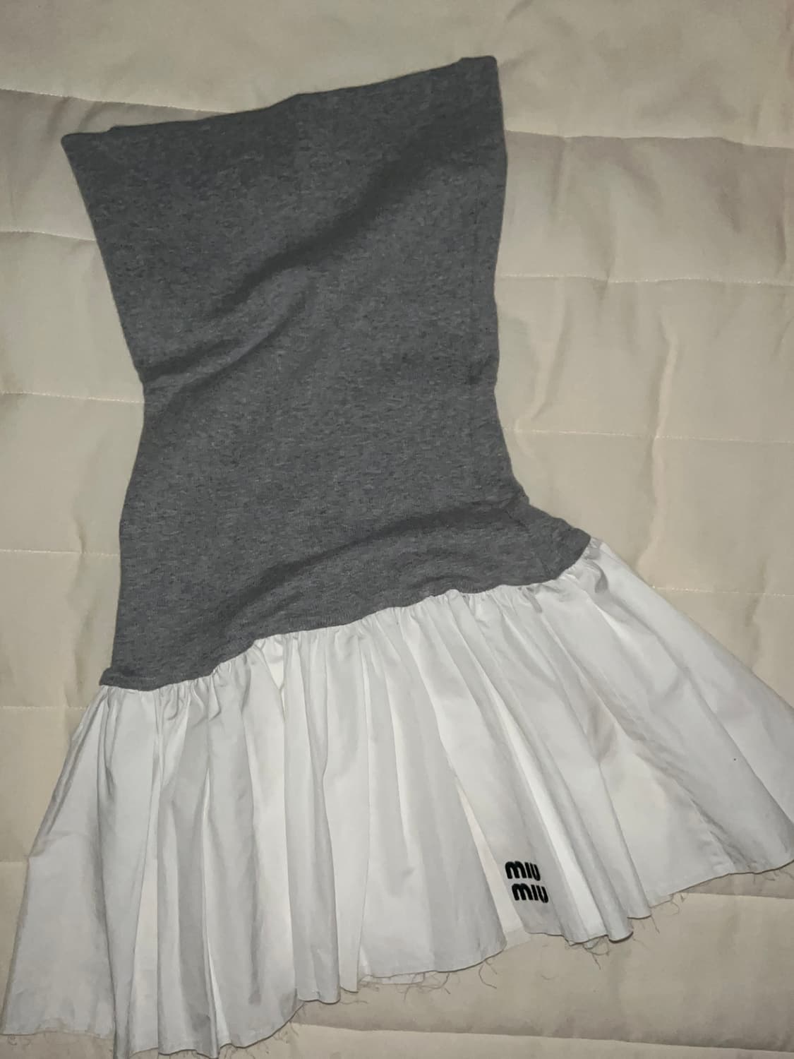 miumiu 니트, 팝린도킹스커트 새상품 상품이미지3