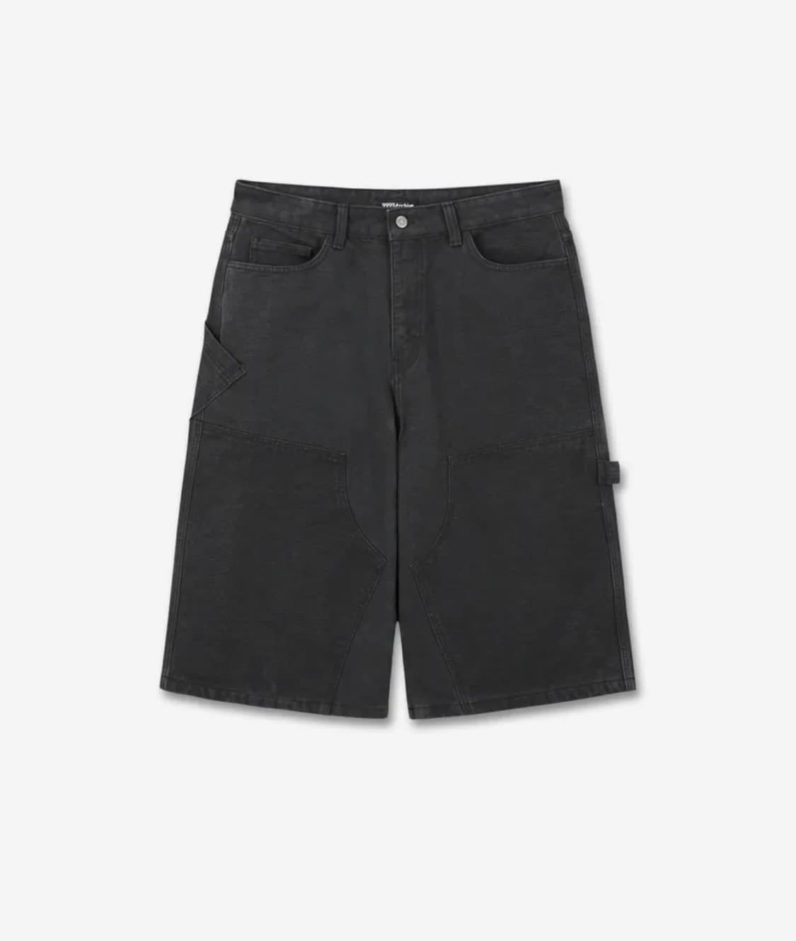 9999 아카이브 더블니 버뮤다 블랙 상품이미지1