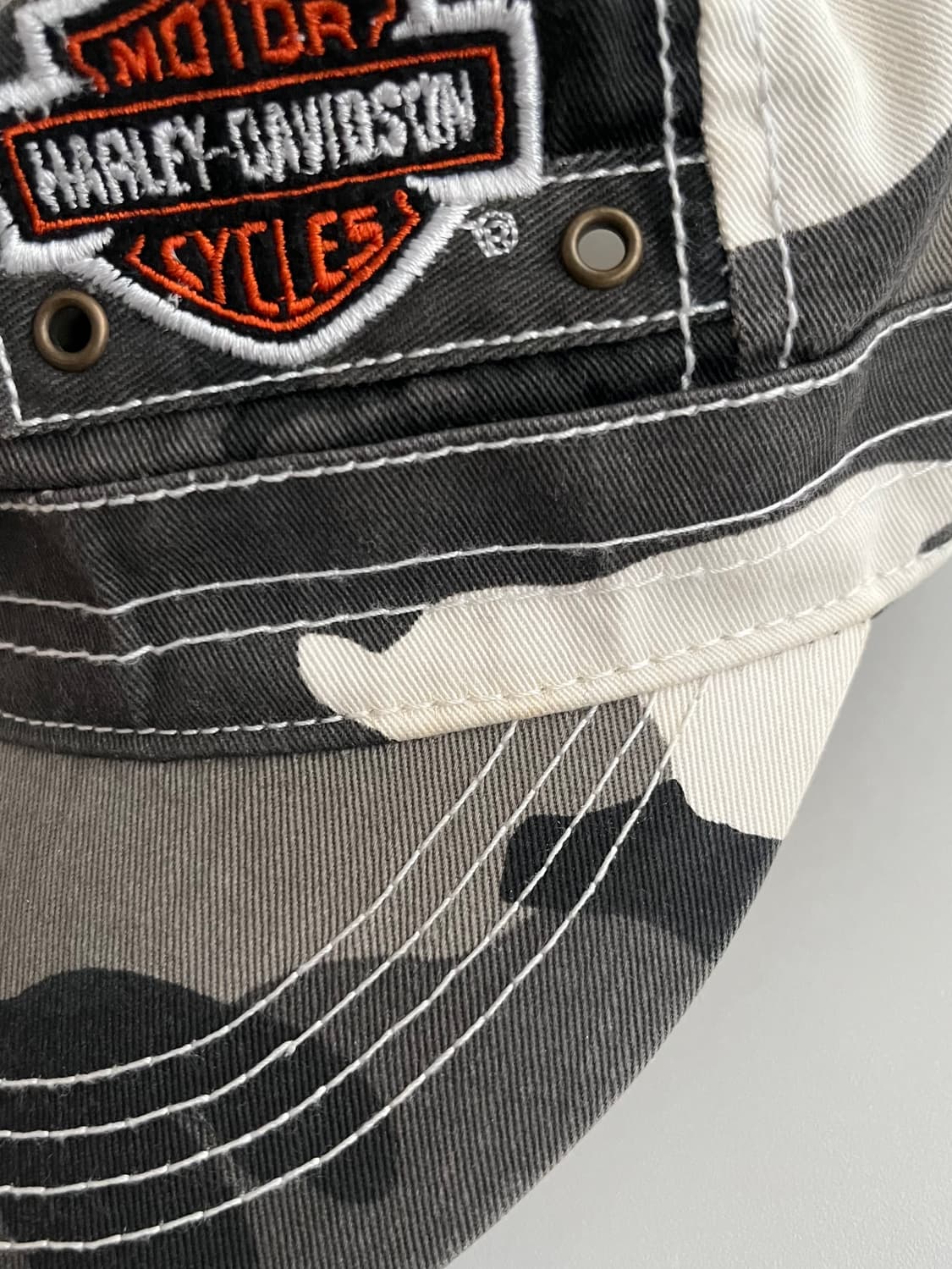 F) 할리데이비슨 빈티지 카모플라쥬 볼캡 상품이미지6