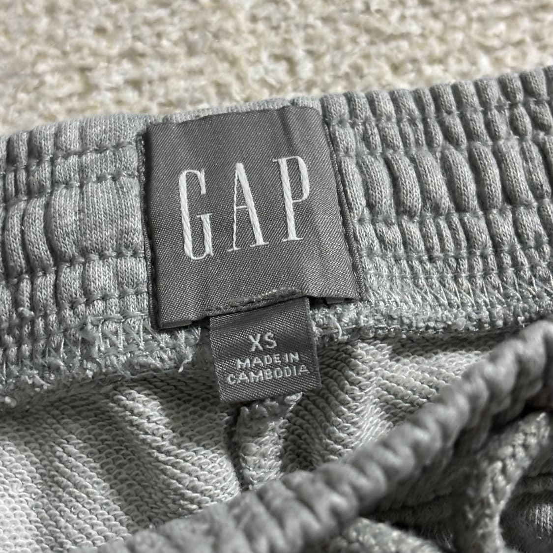 GAP 갭 애슬레틱 그레이 면 반바지 상품이미지3