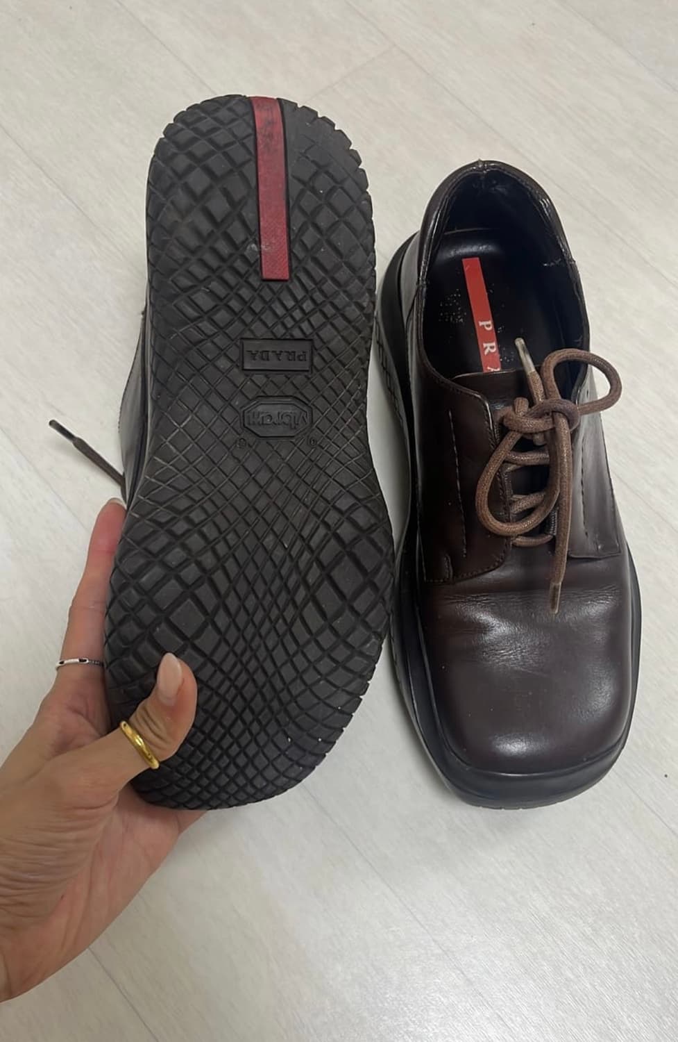 프라다 더비슈즈  상품이미지3