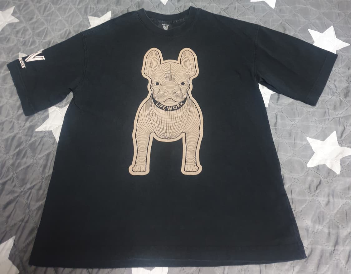 라이프워크 시그기처 블독 반판티 (M) 상품이미지1