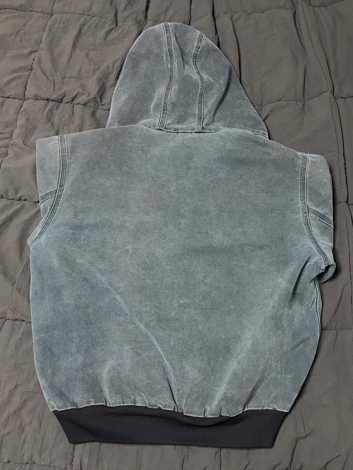 Carhartt j150 htg 후드 워크 자켓 헌터 그린 상품이미지3