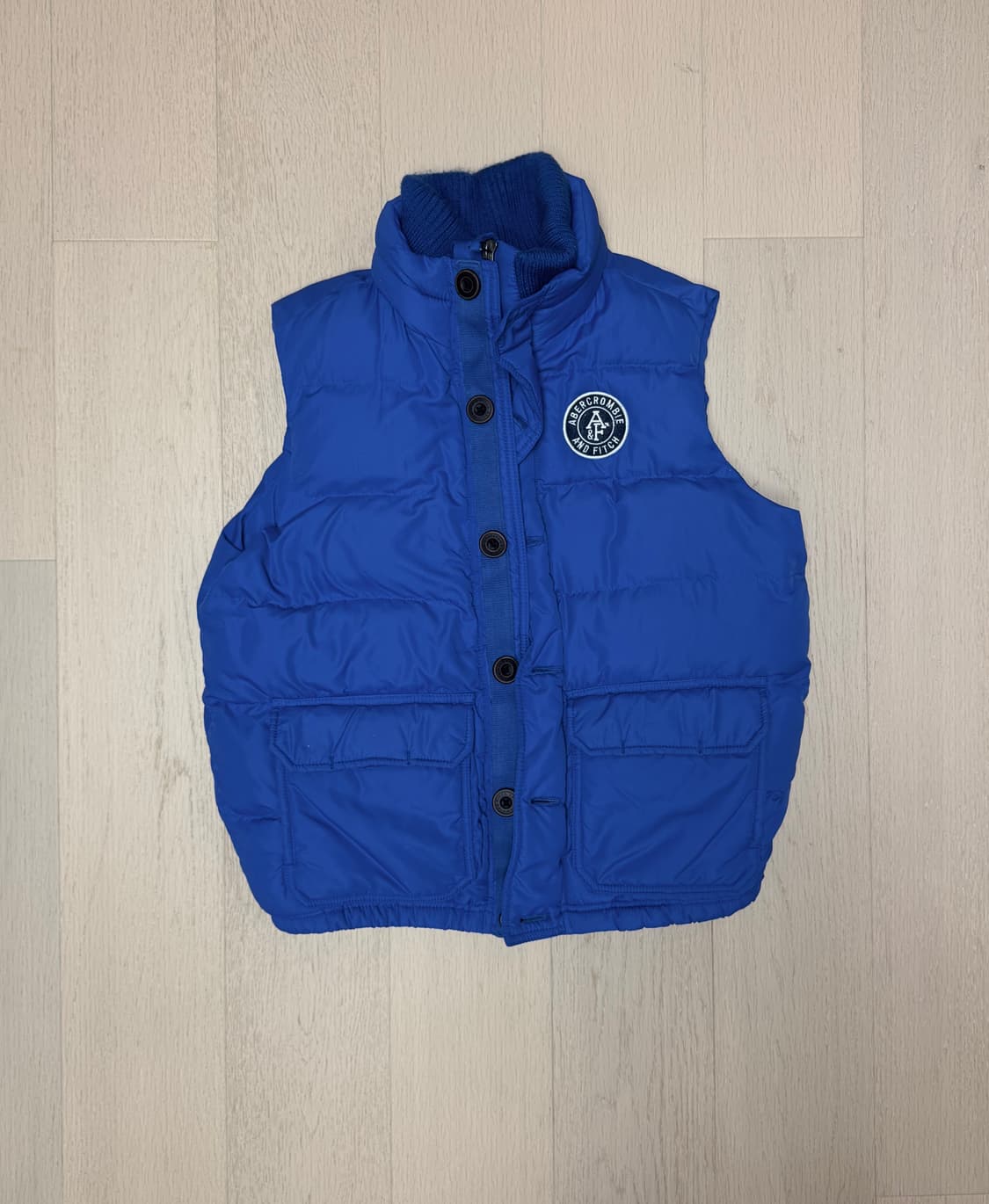 아베크롬비 블루 다운 패딩 베스트 상품이미지1