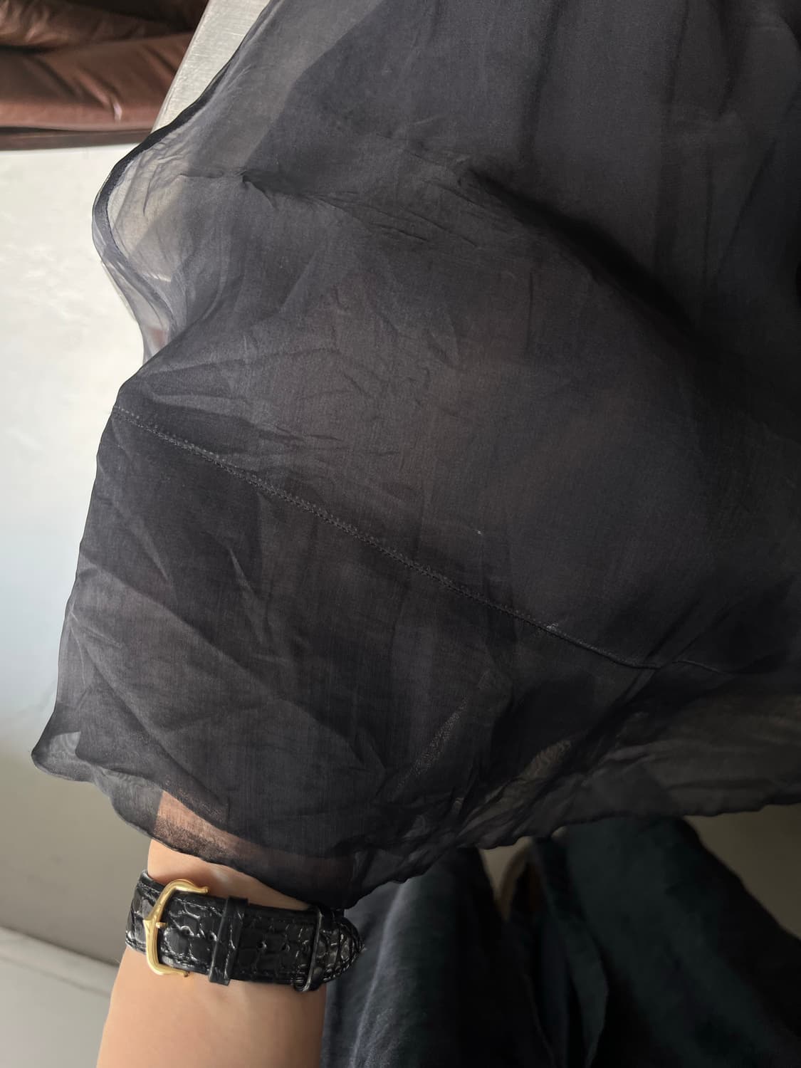 silk layered skirt 상품이미지4