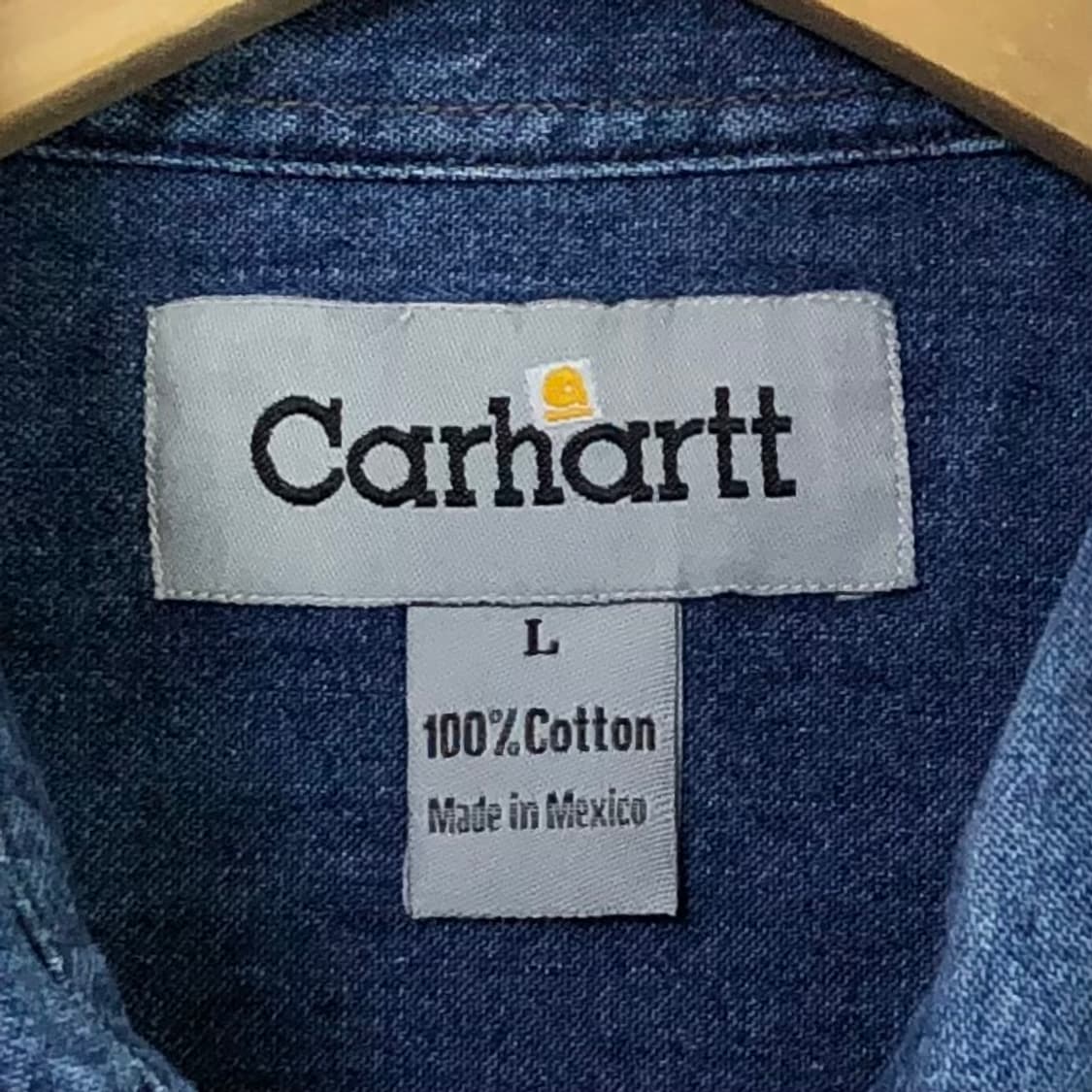 105 칼하트 데님 셔츠 상품이미지3