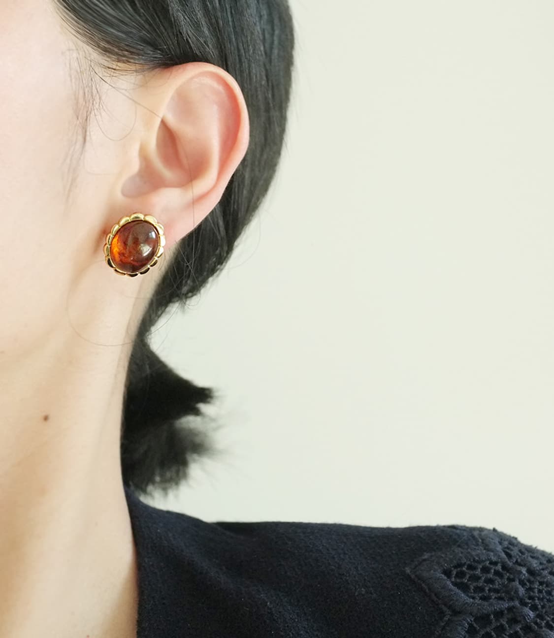 1980년대 Avon 볼드 빈티지 침귀걸이 상품이미지1