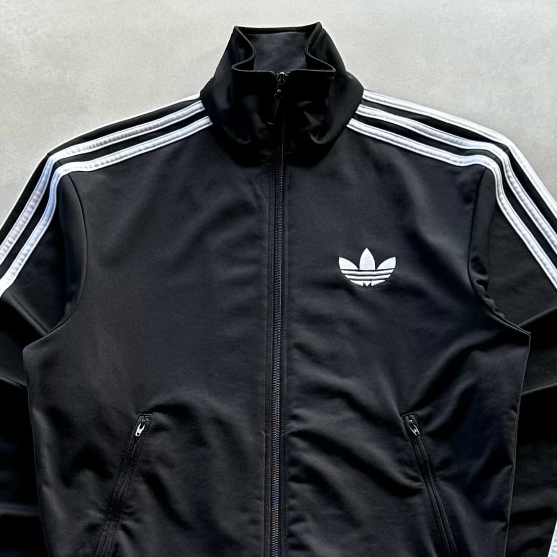 [XS]아디다스 구형 파이어버드 블랙 트랙탑 져지 상품이미지2
