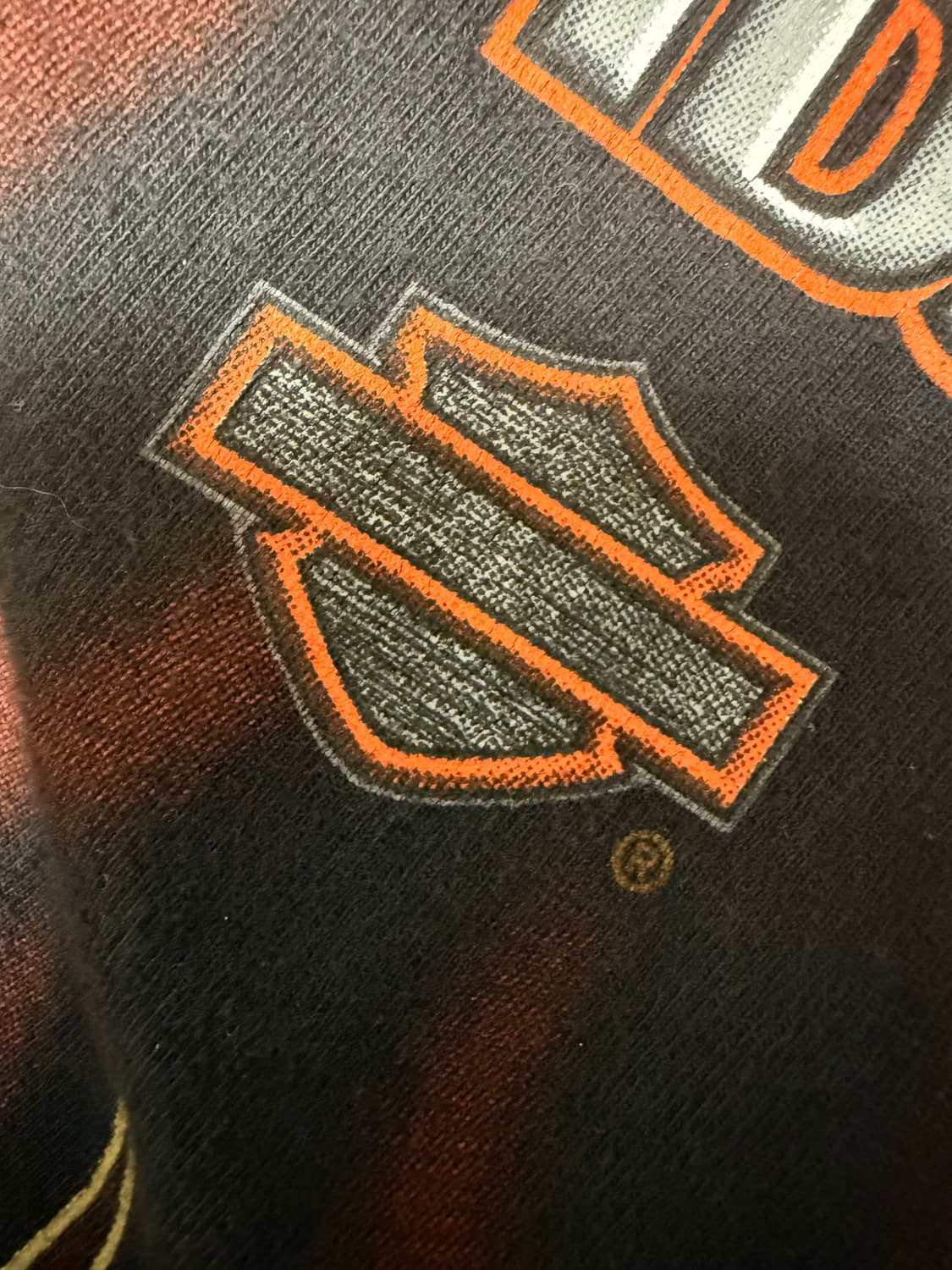 할리데이비슨 레드 플레임 롱슬리브 상품이미지4