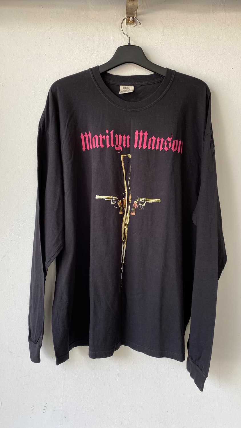 Marilyn manson 마릴린맨슨 긴팔 티셔츠 2xl/3xl 상품이미지1