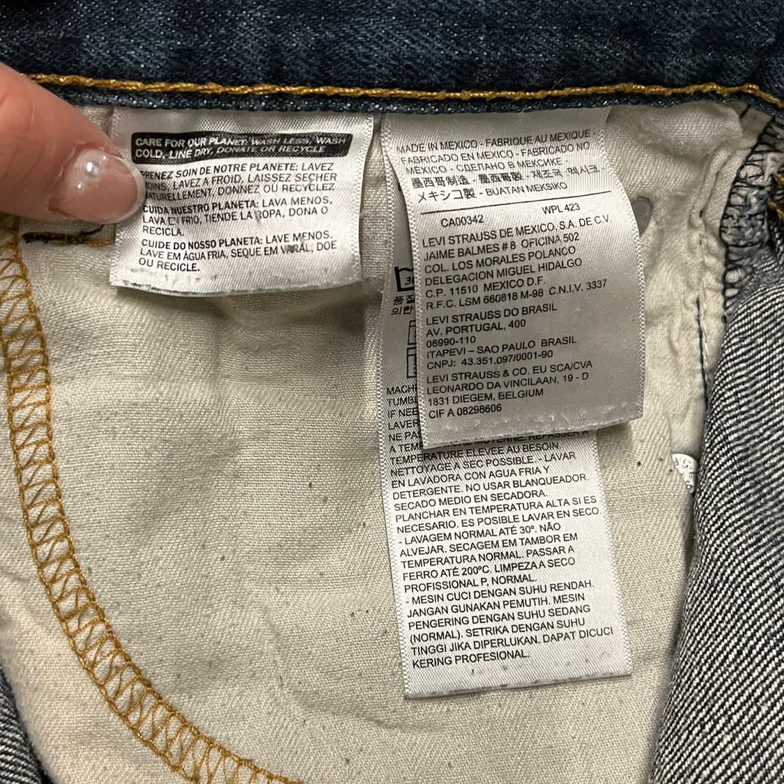[정품/30] 리바이스 청바지 데님 바지 b18 상품이미지6