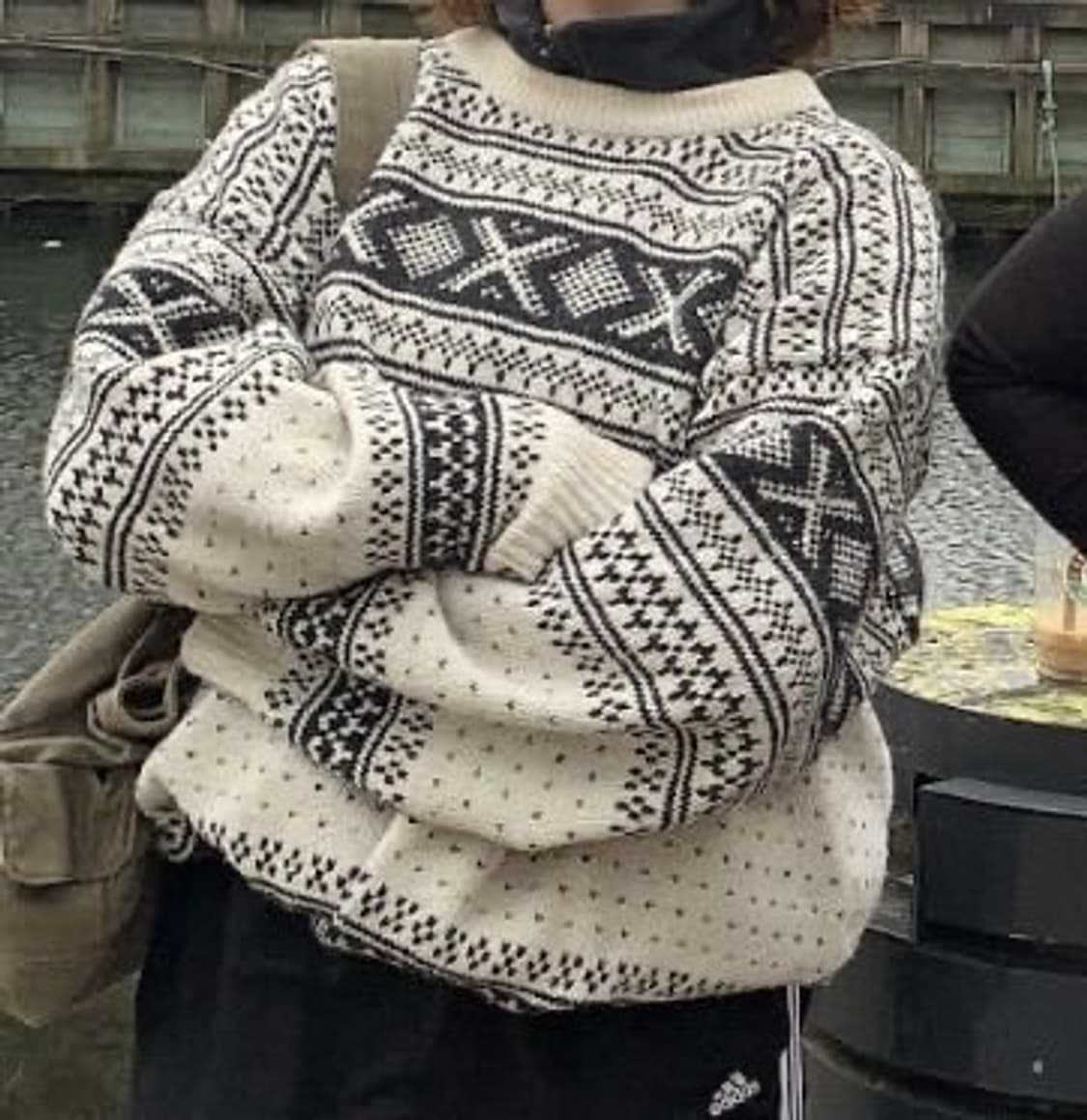 빈티지니트_ Skjaeveland(스예벨란드)메이드인 노르웨이 집업가디건 상품이미지8