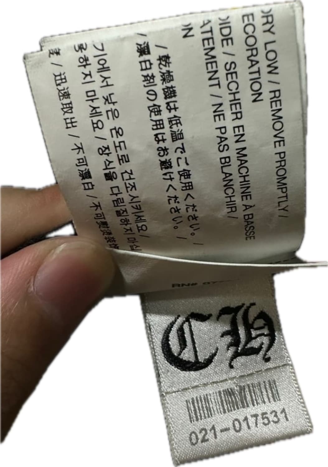 크롬하츠 라스베가스 포커 로고 반팔 M 상품이미지4