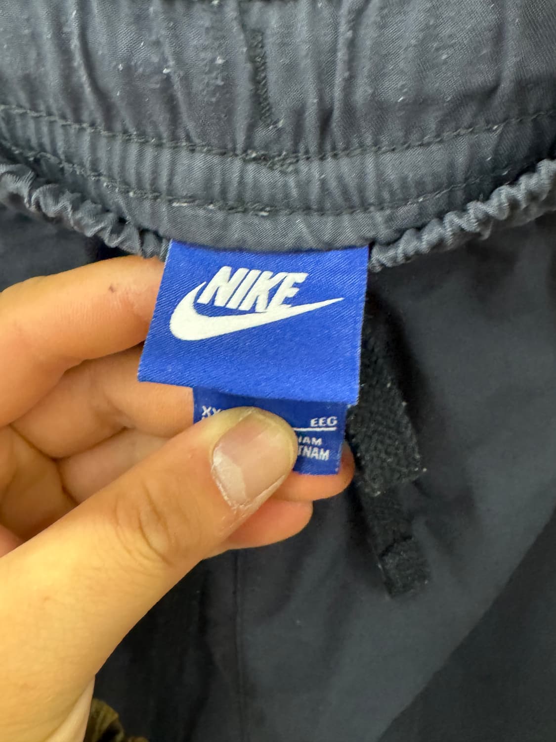 나이키 스우시 반바지 네이비 2XL 상품이미지4