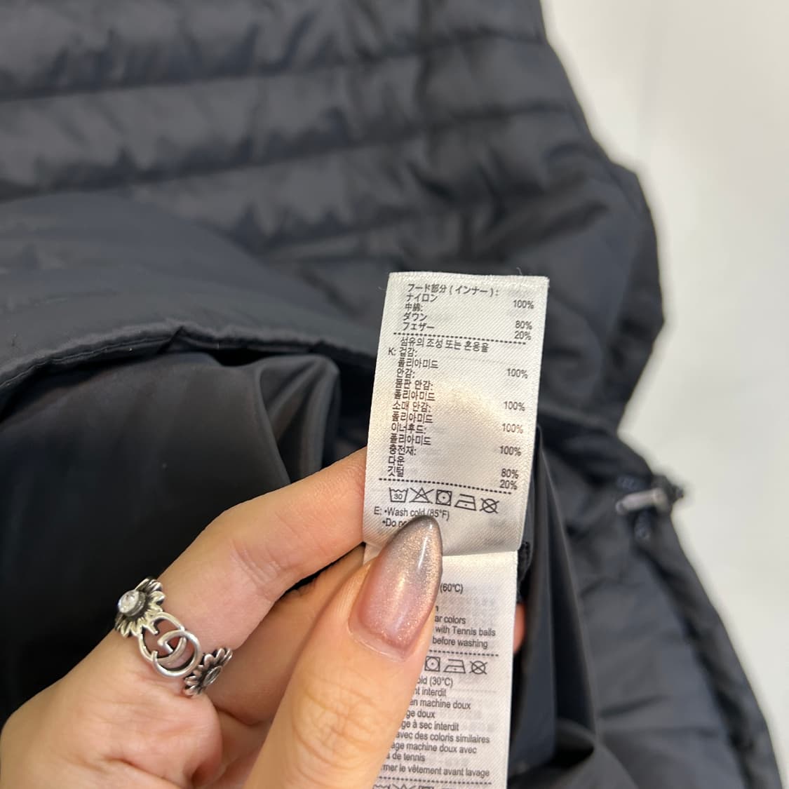 라코스테 남성 경량 다운 패딩 100 상품이미지4