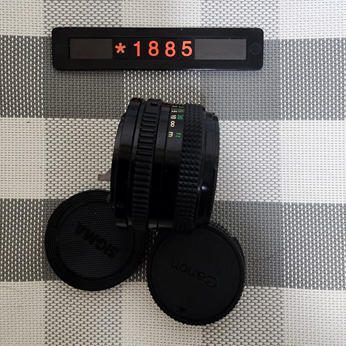 캐논 FD 마운트 50mm 1.8 단렌즈 상품이미지4