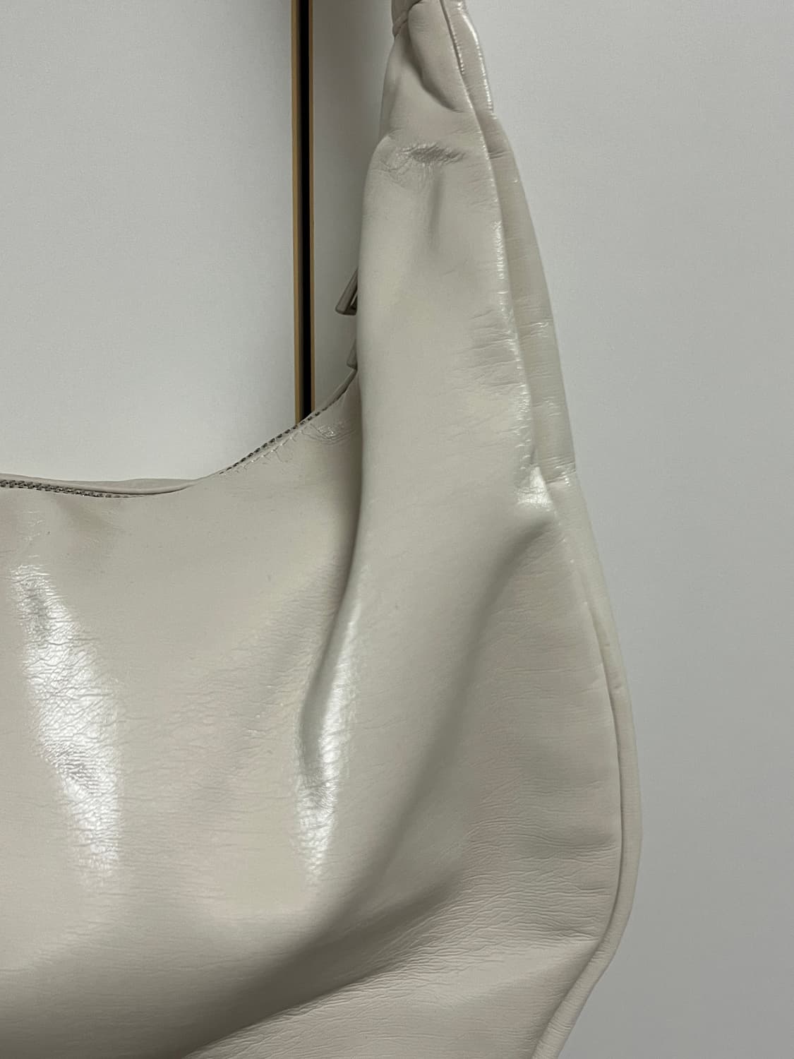 팔렛 크랙 레더 아이보리 문백 상품이미지7