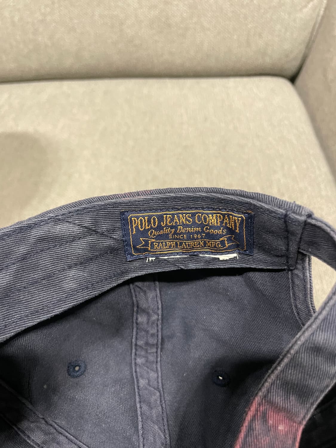 폴로 진스 컴퍼니 67 빈티지 워싱 볼캡 상품이미지7