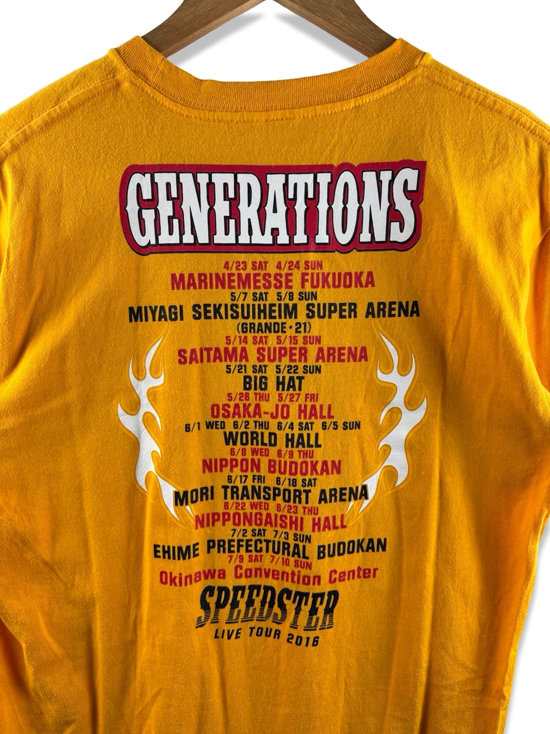 GENERATIONS 제너레이션 2016 투어 티셔츠2514 상품이미지5