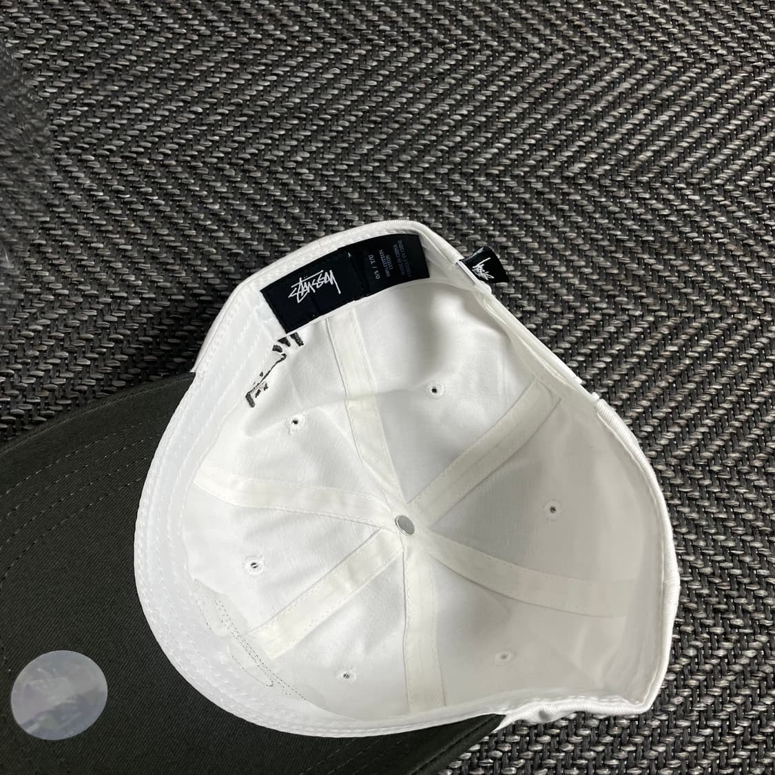 스투시 빅로고 올드스쿨 투톤 볼캡y 3738 상품이미지4