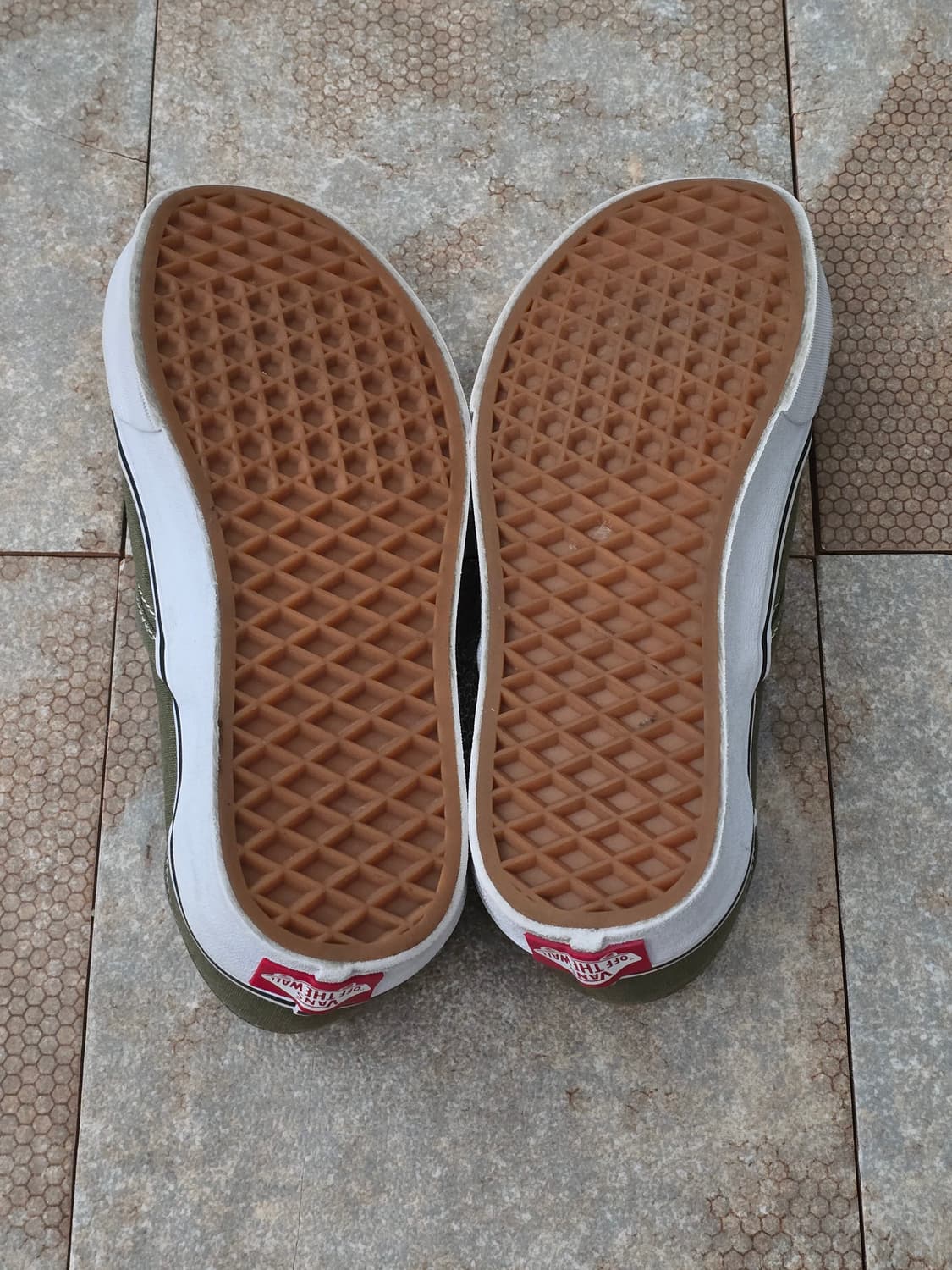 (230)반스 슬립온 카키  상품이미지10