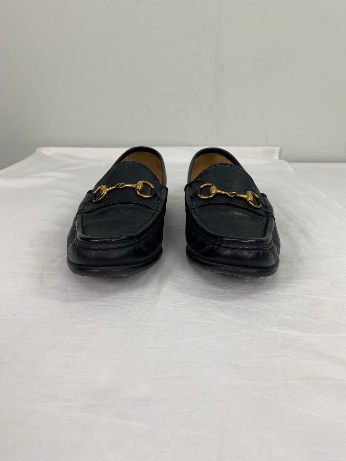 구찌 Gucci 레더 홀스빗 로퍼 37.5 상품이미지5