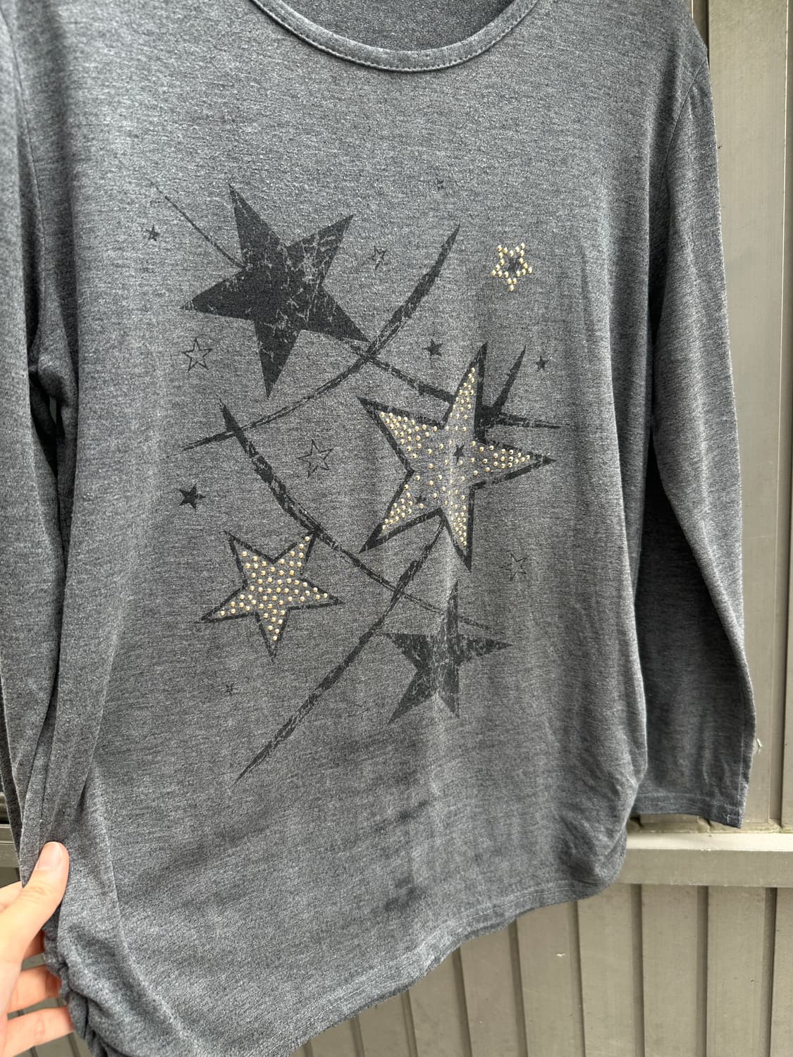 Star side shirring biz point long sleeve 상품이미지5