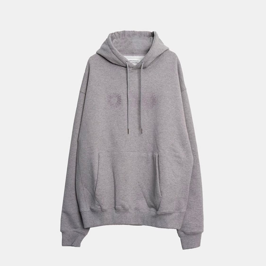 999휴머니티 EVD 후드티 멜란지 그레이 상품이미지1