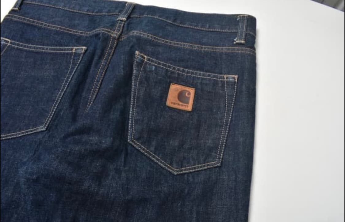 칼하트 레귤러 생지 데님팬츠 32 상품이미지5