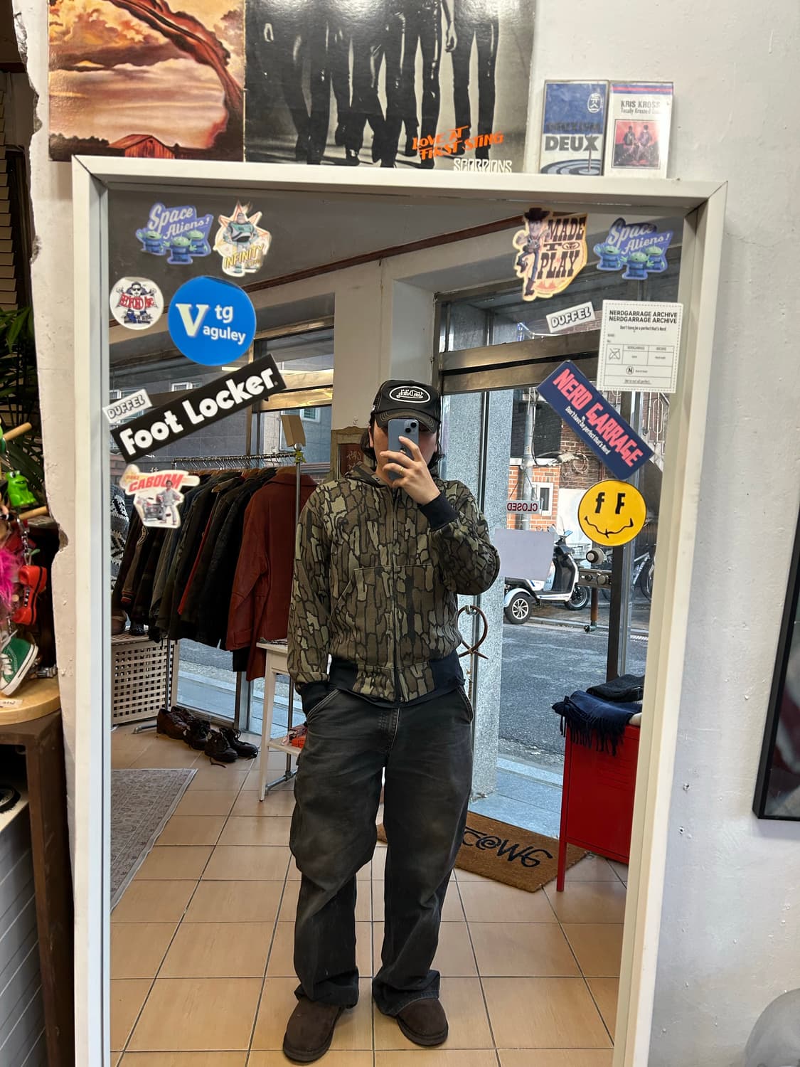 80,90‘s Trebark 리얼트리 후드집업 상품이미지8