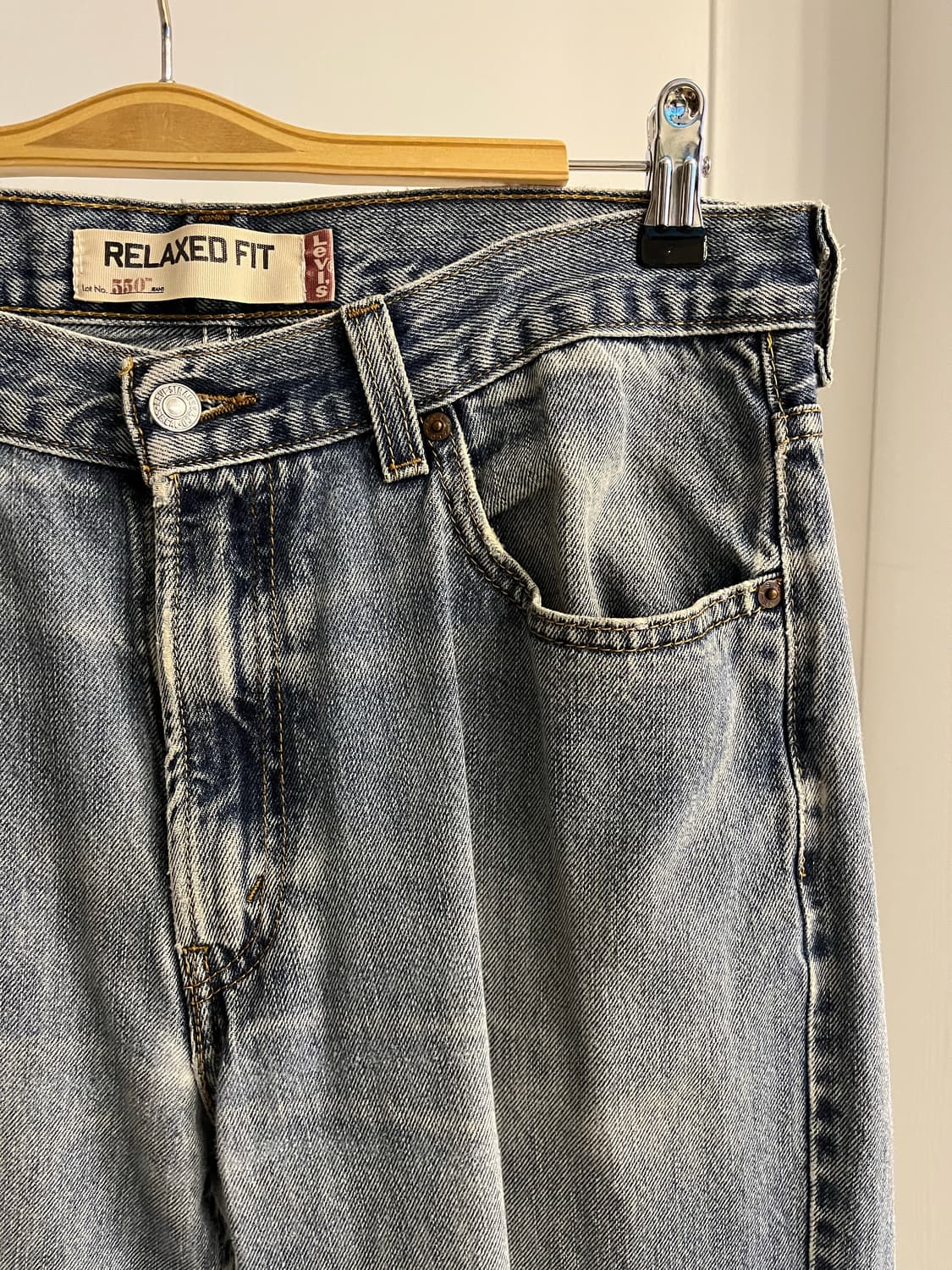 빈티지 리바이스 릴렉스핏 청바지 상품이미지2