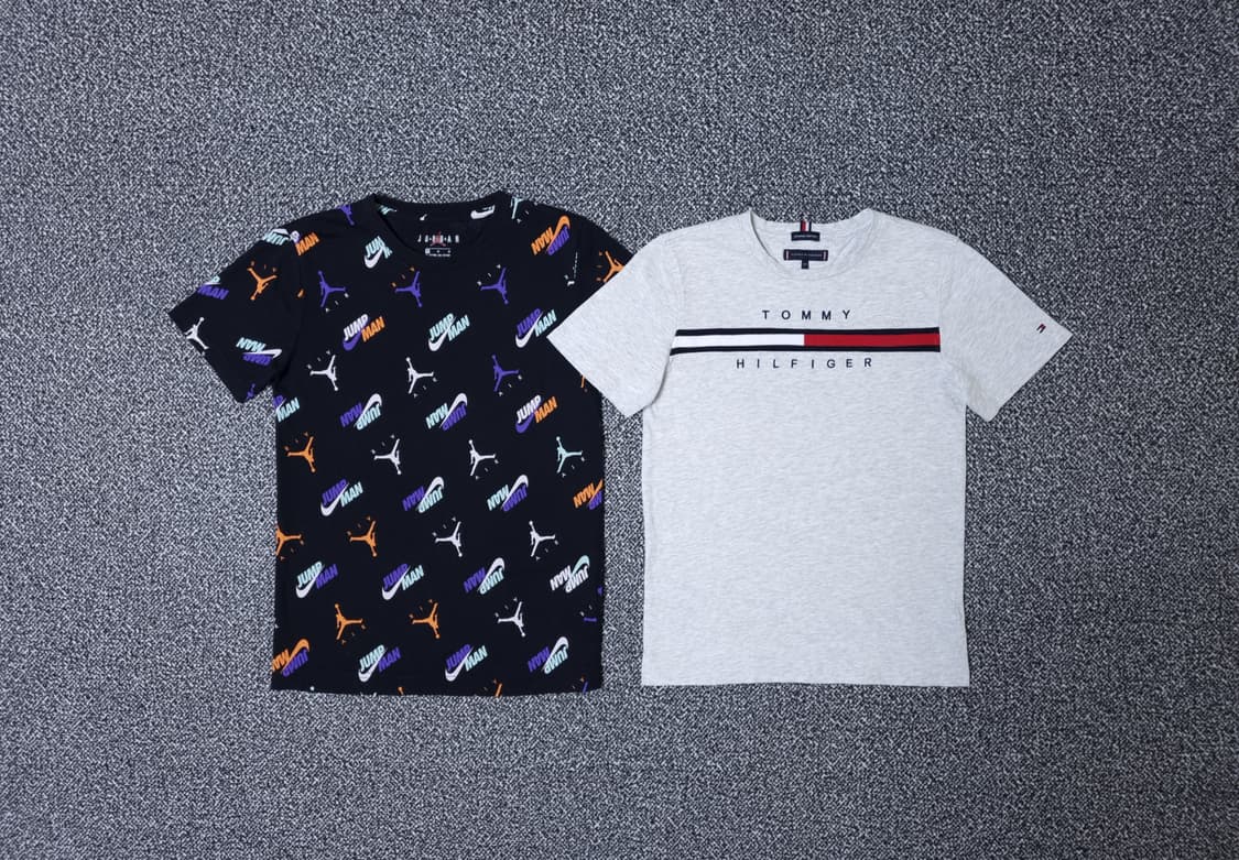 [무료배송][140]나이키 타미힐피거 키즈 반팔티 일괄판매 상품이미지1