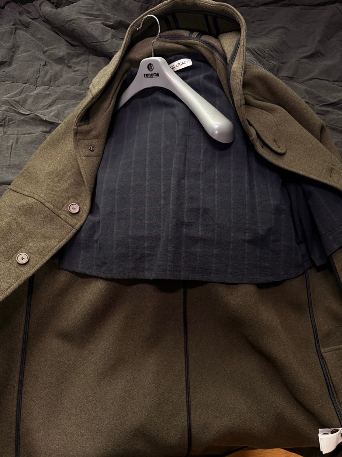 아워레가시 애비 멜튼 더플 코트 52 상품이미지4