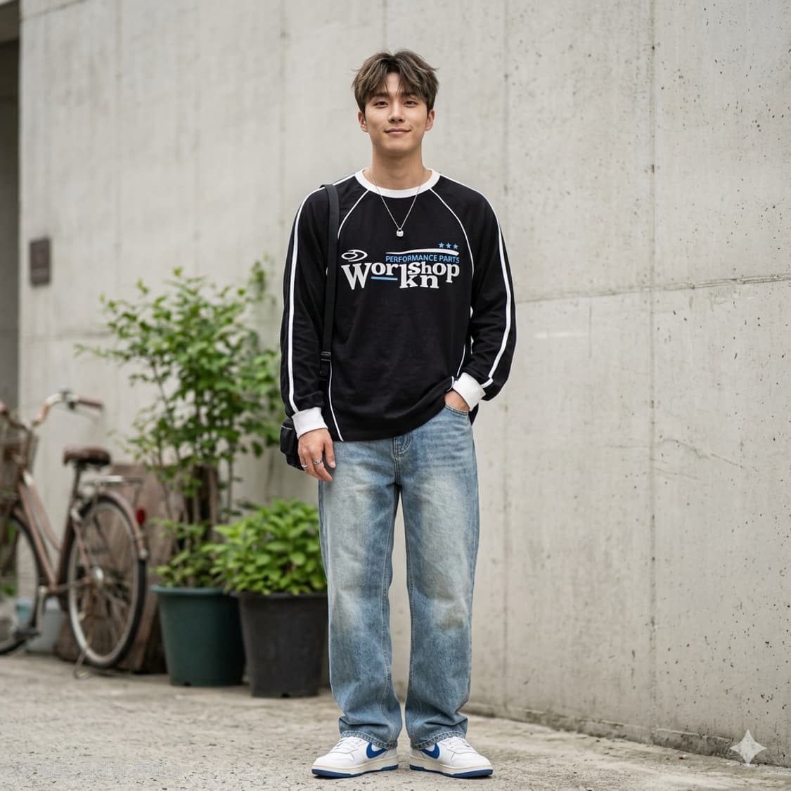 트래블(TRAVEL) 워크숍 롱슬리브 티셔츠 상품이미지1