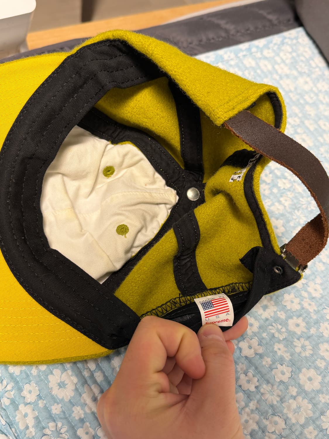 슈프림 s로고 울 볼캡 모자 상품이미지3