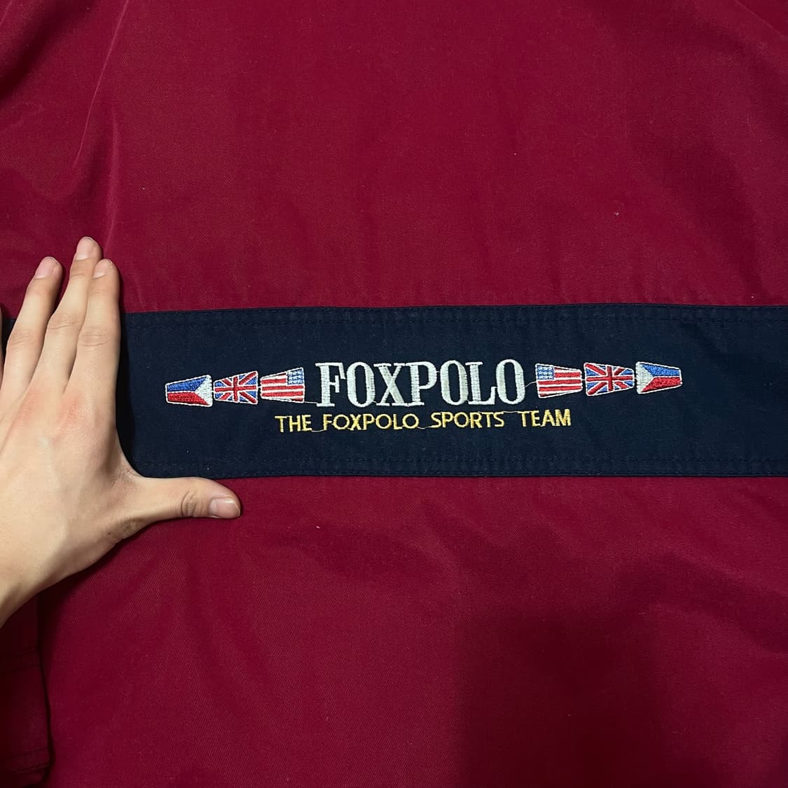 폴로 클럽 남성 빅로고 포켓 바람막이 자켓 L/100  상품이미지5