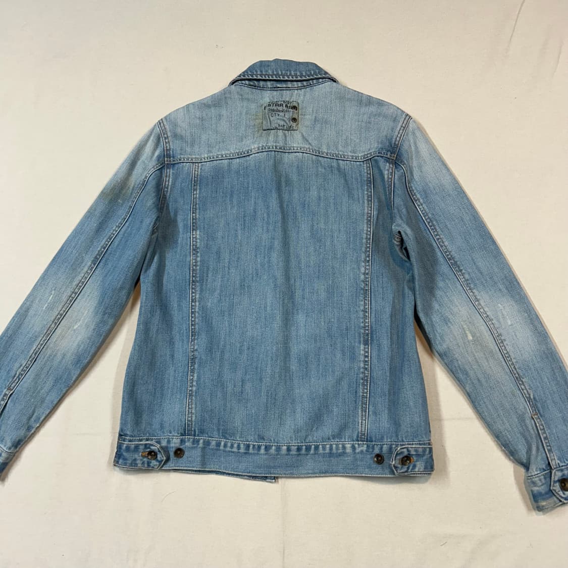 M) 지스타로우 워싱 데님 자켓 상품이미지5
