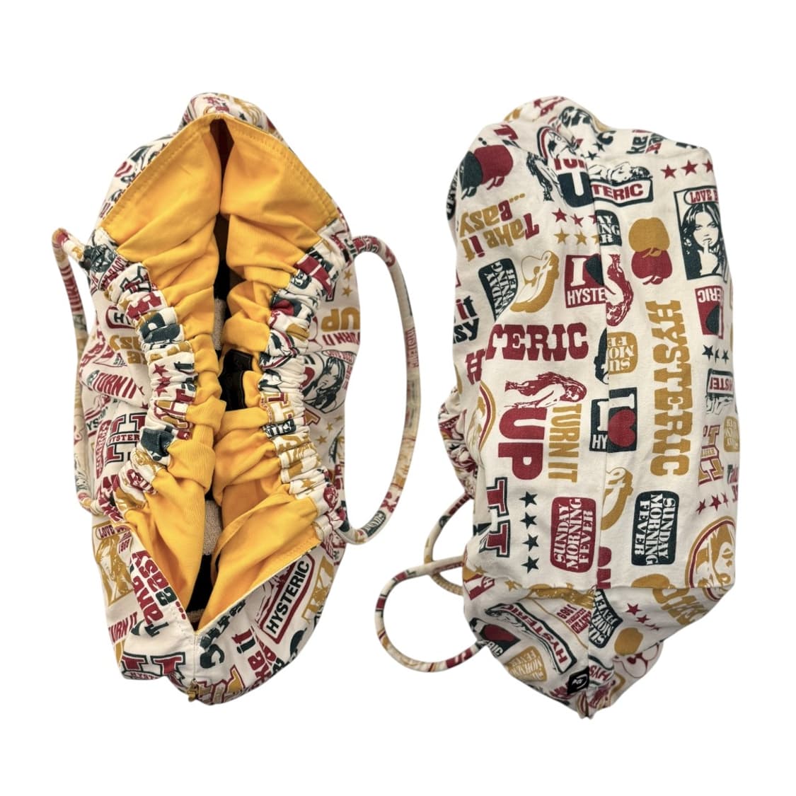 히스테릭글래머 프린티드 셔링 숄더백 아이보리 상품이미지7