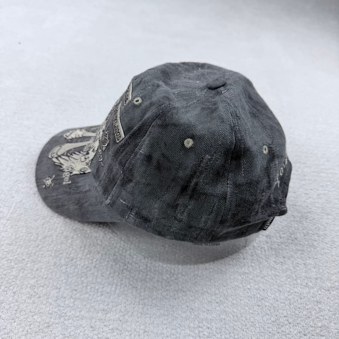 유쓰배쓰 YB X Oliwa Ball Cap_CHARCOAL 상품이미지4