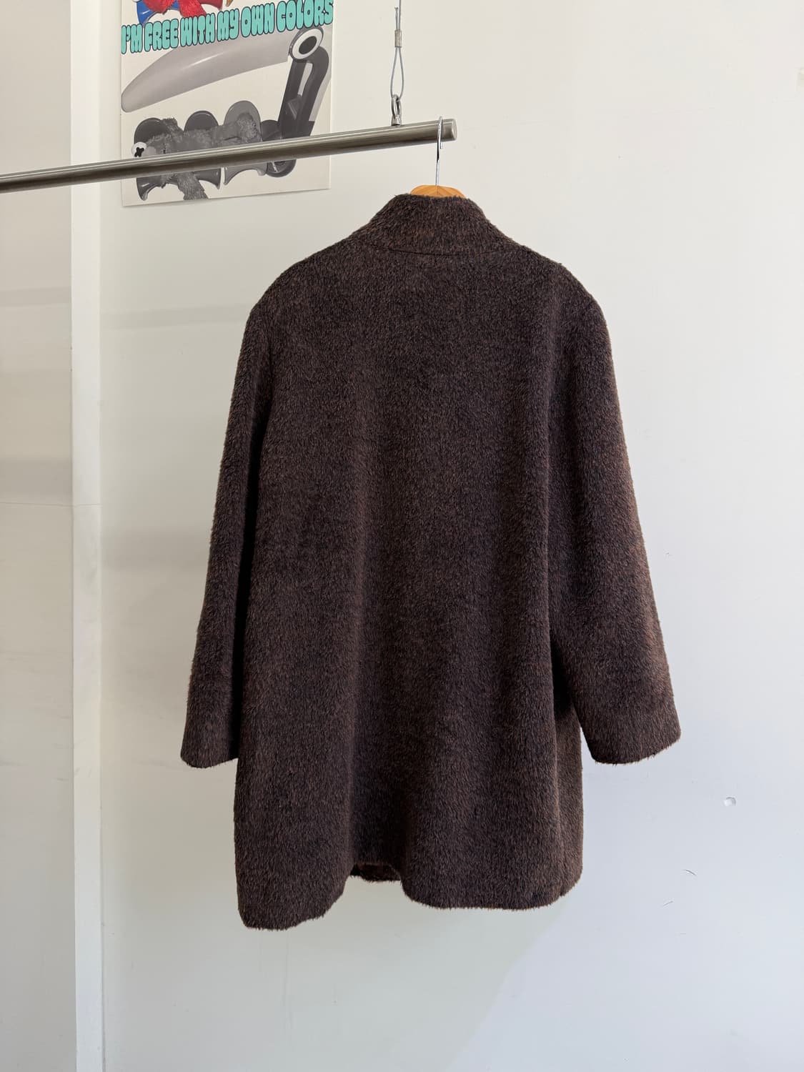 PARIENNE (Made in Japan) 울 모헤어 블렌드 코트  상품이미지5