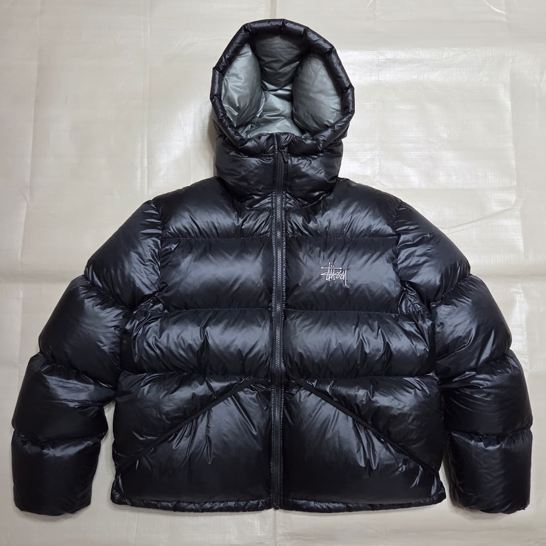 스투시 다운 파카 마이크로 립스탑 M 상품이미지2