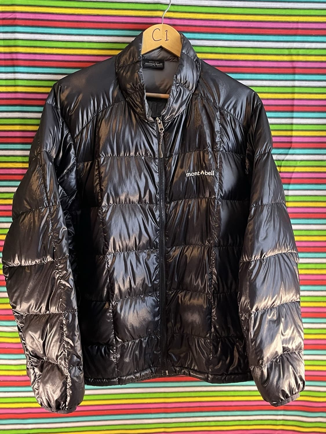 20s 몽벨 윈드스토퍼 EX800 경량패딩 블랙 상품이미지1