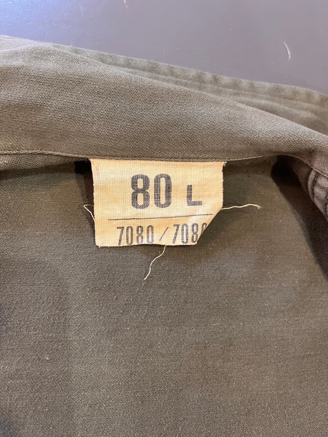 프랑스군 F-2 필드 자켓 1984 (80L) 상품이미지5