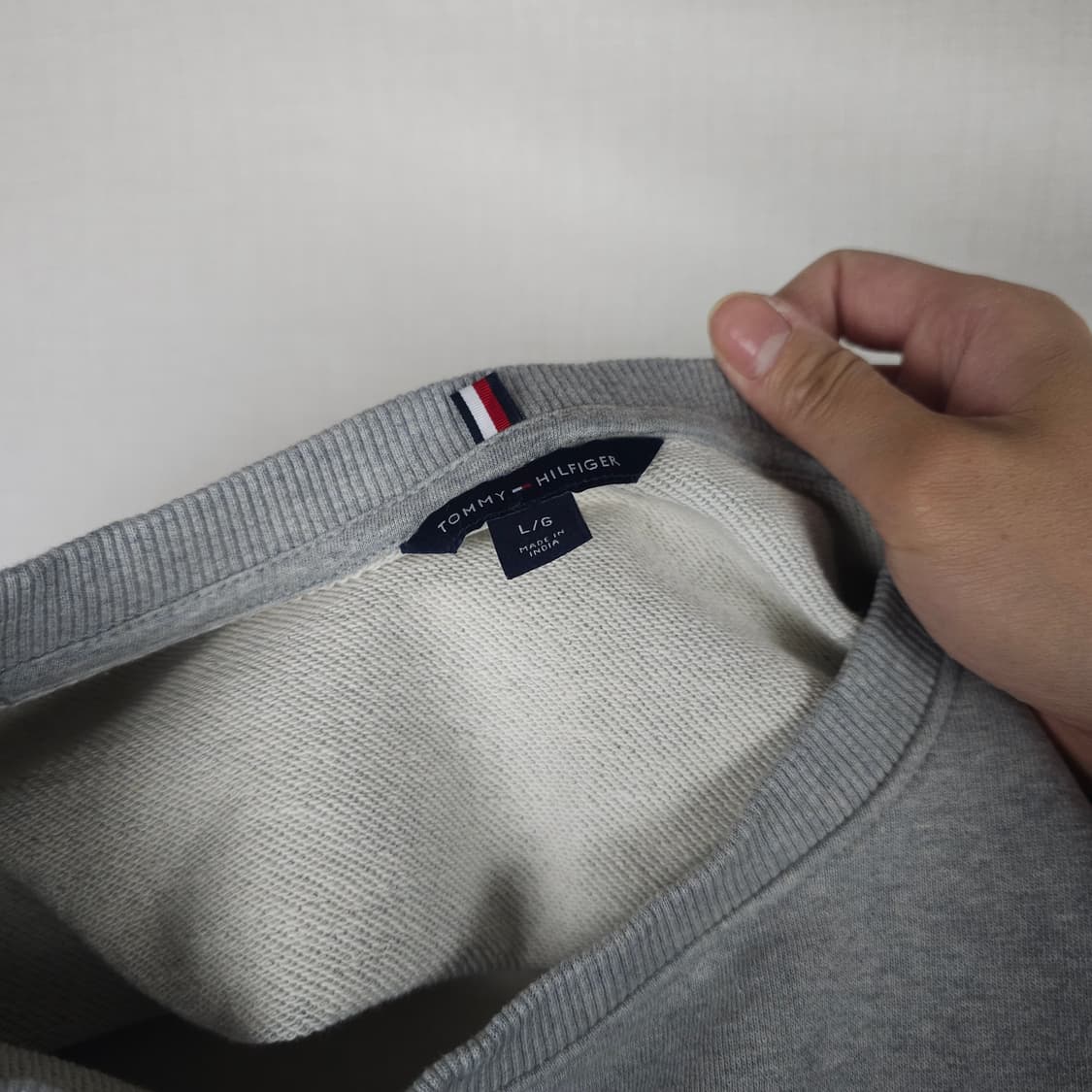 타미힐피거 맨투맨 남자100사이즈  상품이미지3