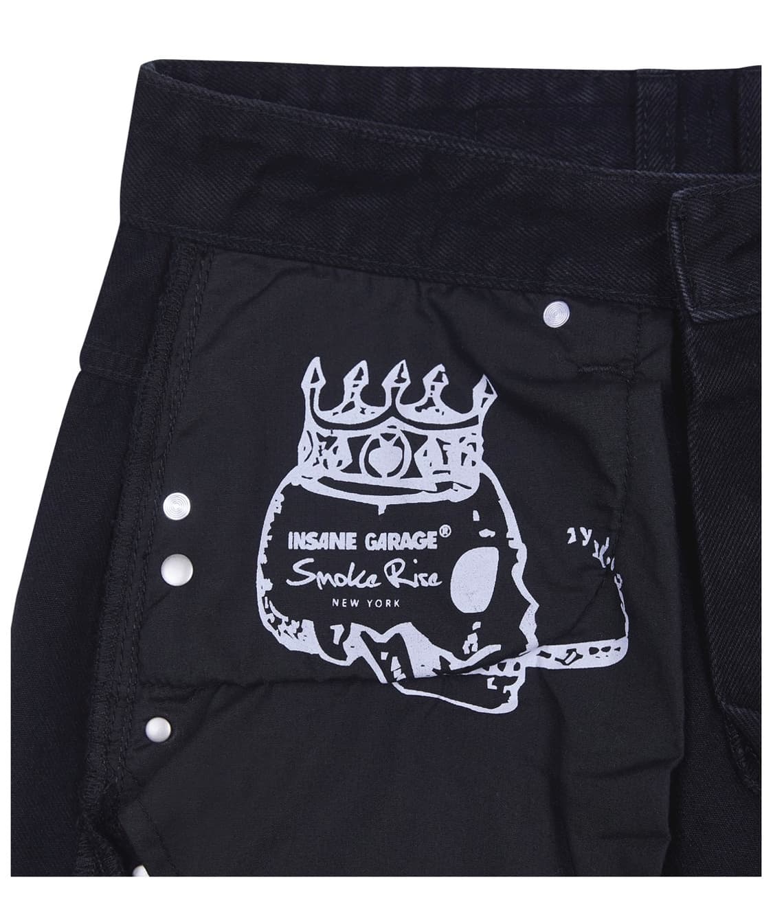 인게인개러지 스터드 블랙 진 상품이미지4