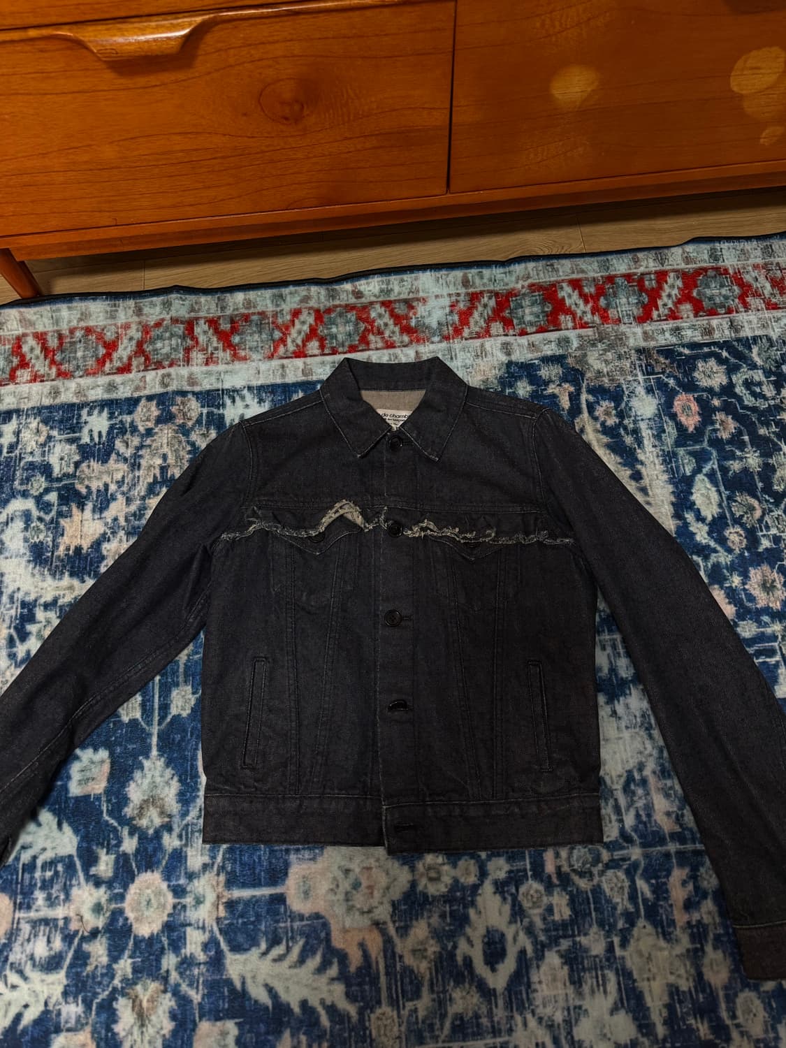 꼼데가르송 일본 빈티지 데님 자켓 M 사이즈 상품이미지1