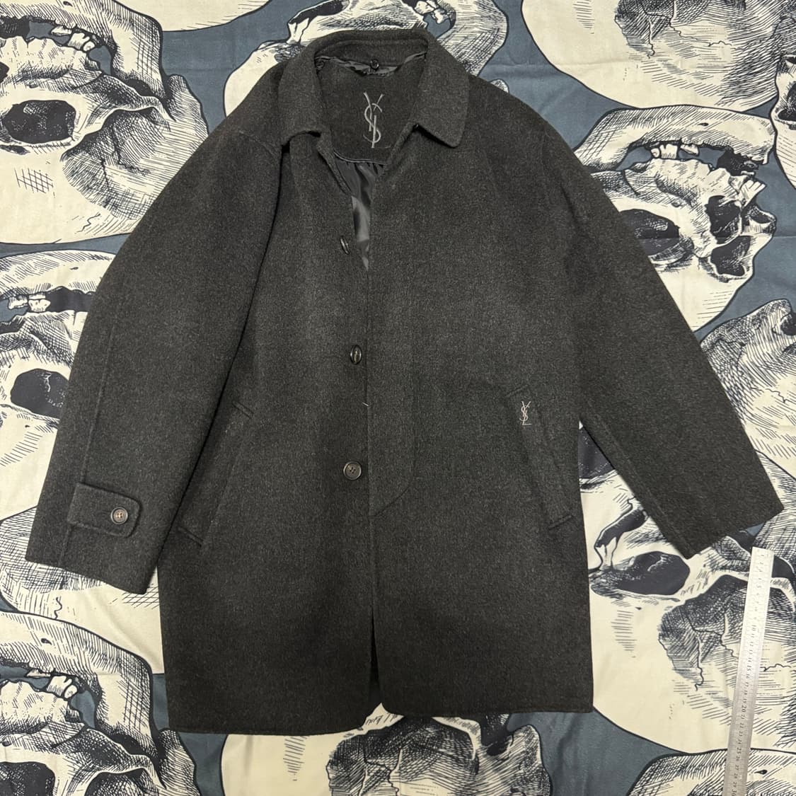 입생로랑 캐시미어 울코트 100 L사이즈  상품이미지2