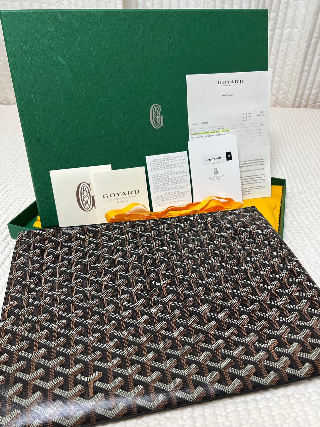 고야드 세나클러치 GM 상품이미지1