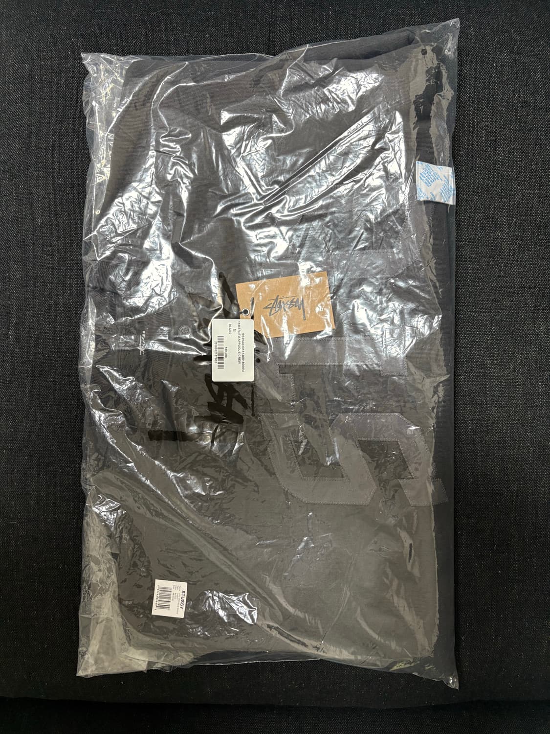 STUSSY 스투시 STU 아플리케 맨투맨 M 상품이미지4